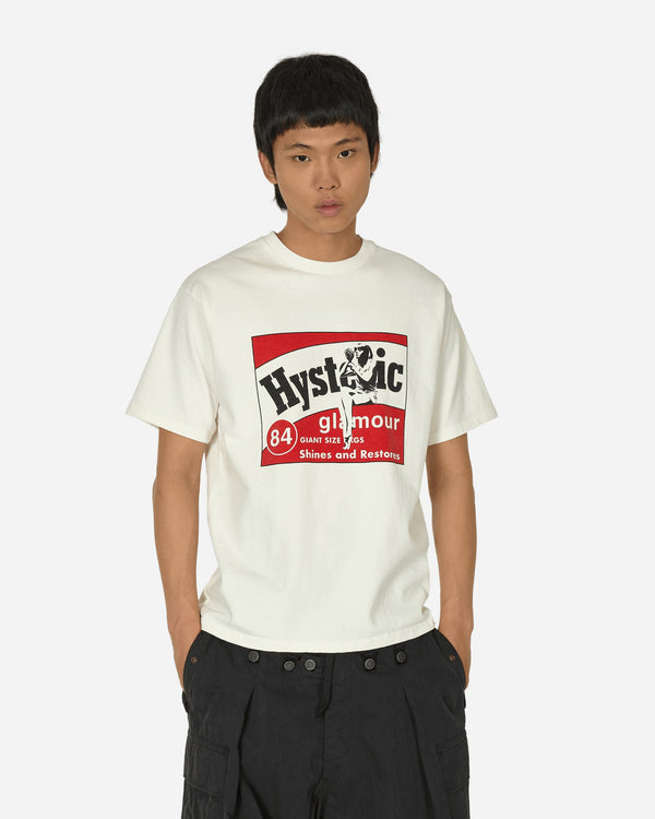 Hysteric Glamour HG Polish T-Shirt Dirty White