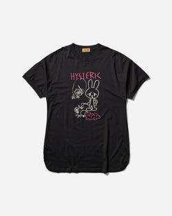 Hysteric Glamour Women s Bad End T-Shirt Black