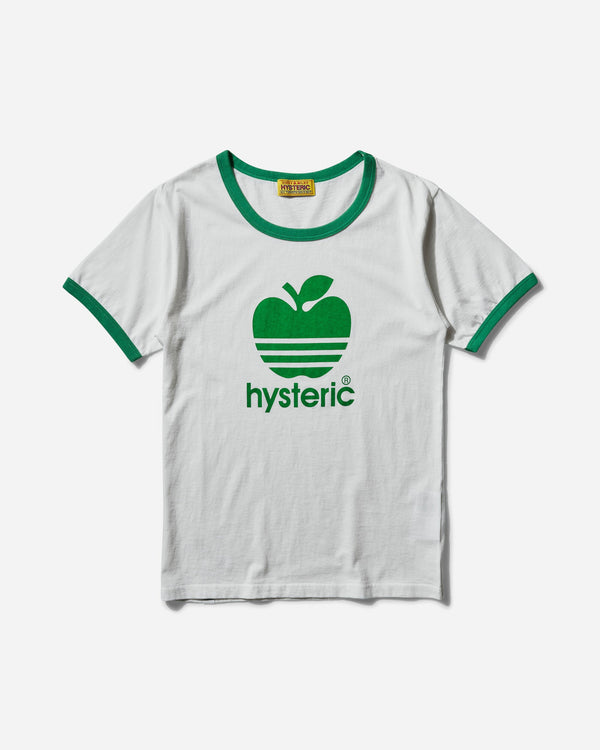 Hysteric Glamour Women s Big Apple T-Shirt White / Green