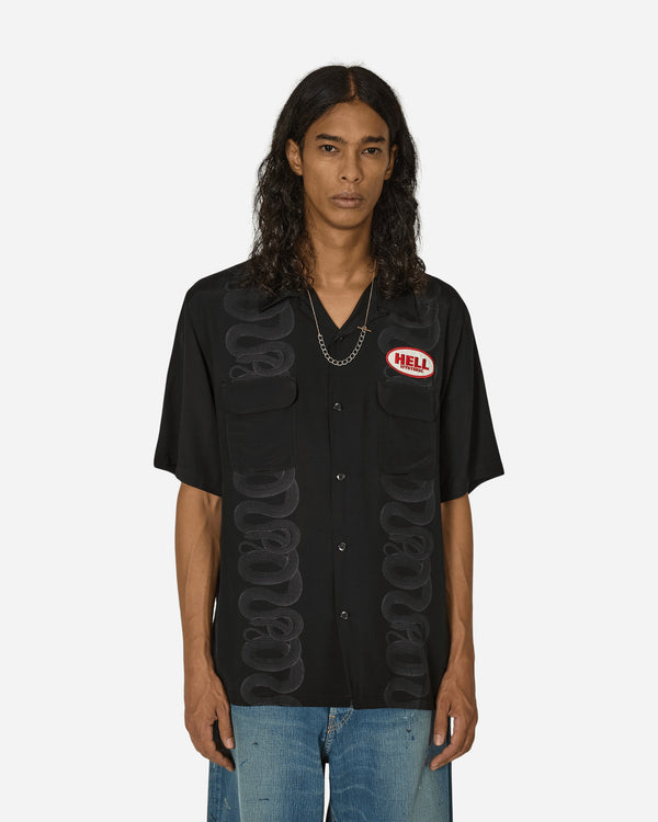 Hysteric Glamour Hysteric Hell Shortsleeve Shirt Black