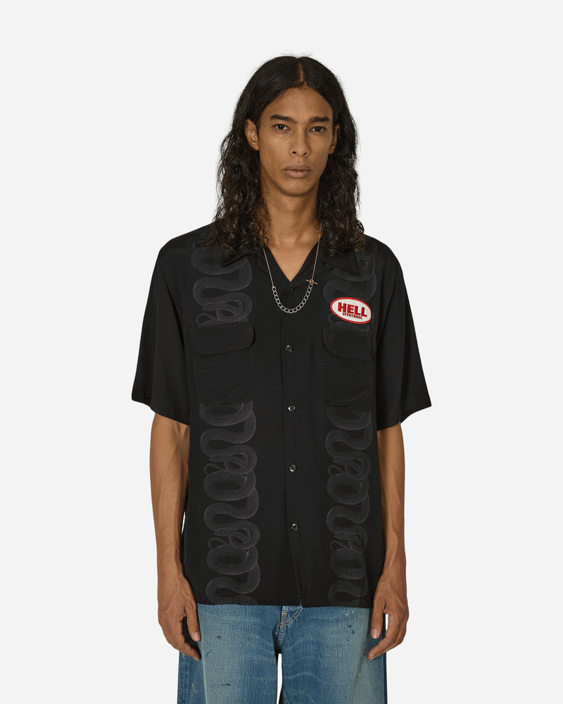 Hysteric Glamour Hysteric Hell Shortsleeve Shirt Black