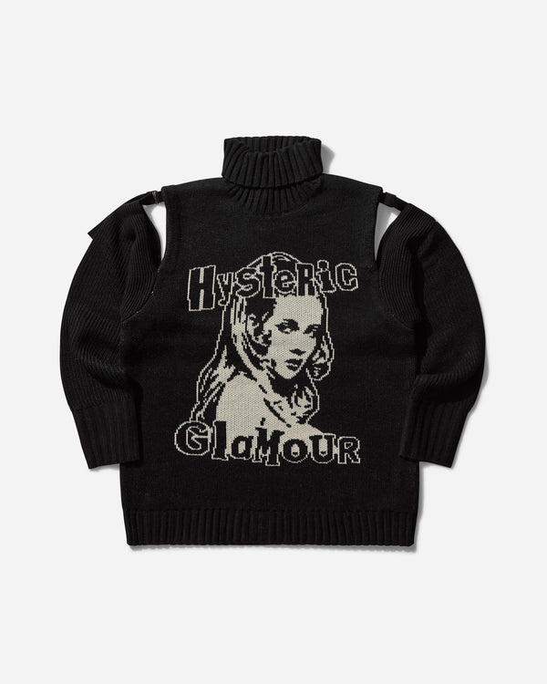 Hysteric Glamour Women s Quiet Punk Sweater Black