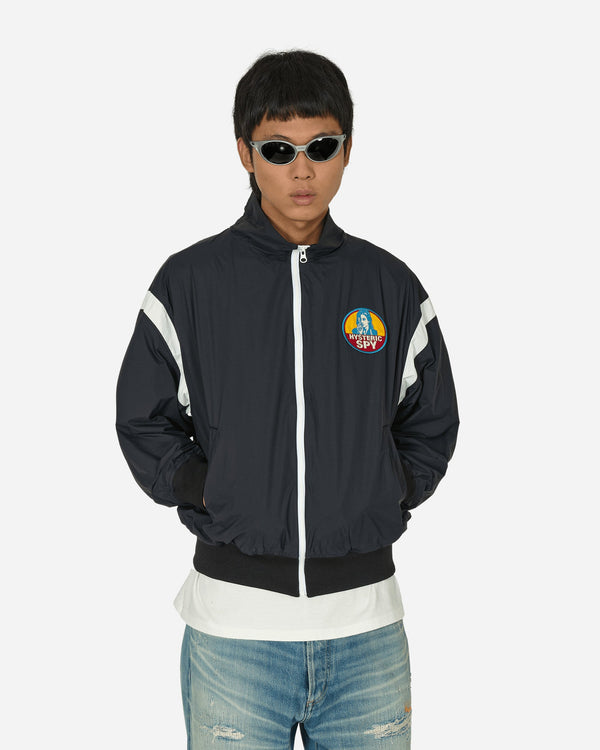 Hysteric Glamour Hysteric Spy Patch Track Jacket Black