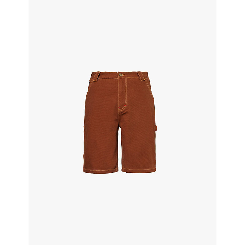 Mens Icecream Regular-fit mid-rise cotton carpenter shorts