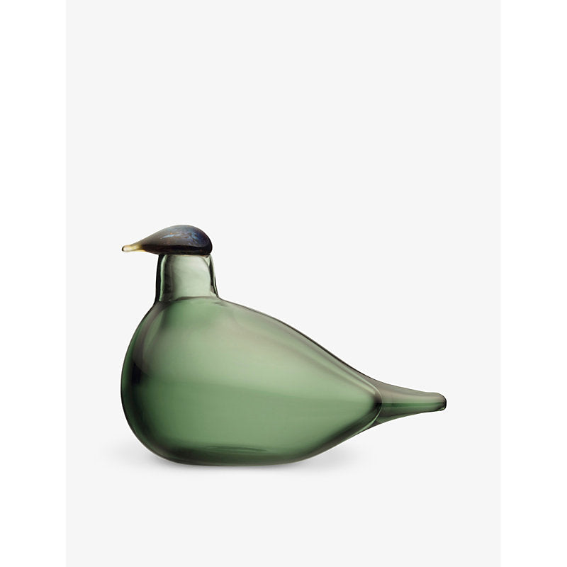 Iittala Birds by Toikka Chiffchaff glass ornament 8cm | LYBSTORE