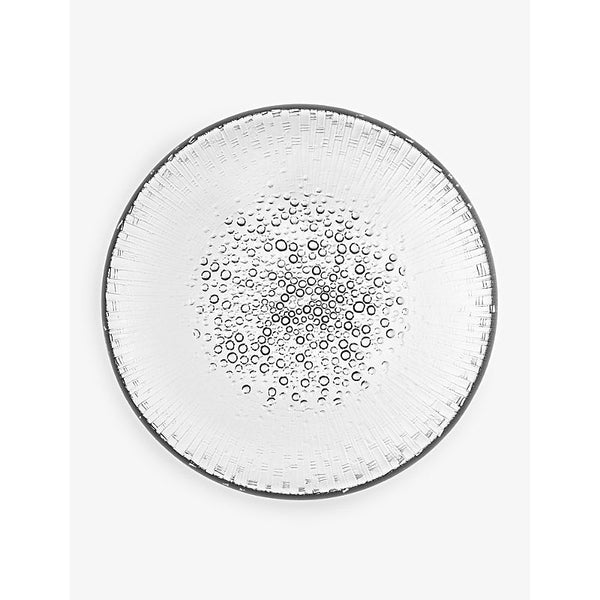 Iittala Ultima Thule glass plate 25cm