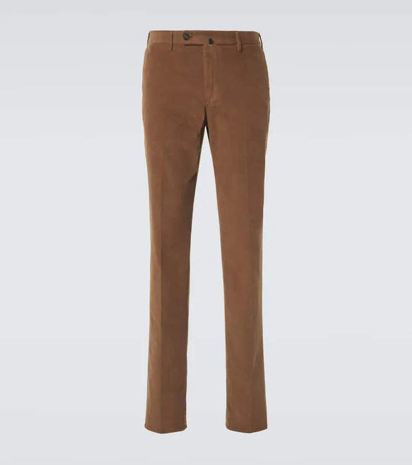 Incotex Cotton corduroy straight pants