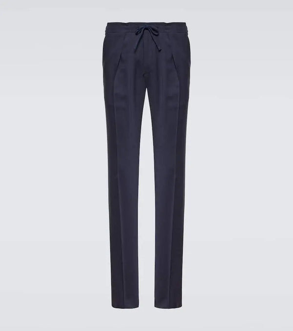 Incotex Virgin wool straight pants