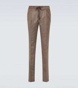 Incotex Virgin wool tapered pants | LYBSTORE