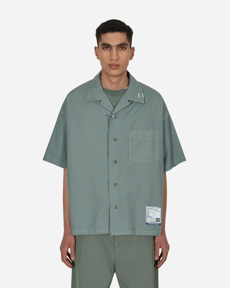 in・stru(men-tal) Oxford Shortsleeve Shirt Green