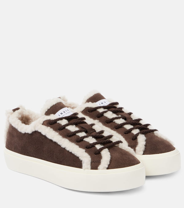 Inuikii Classic shearling-lined suede sneakers