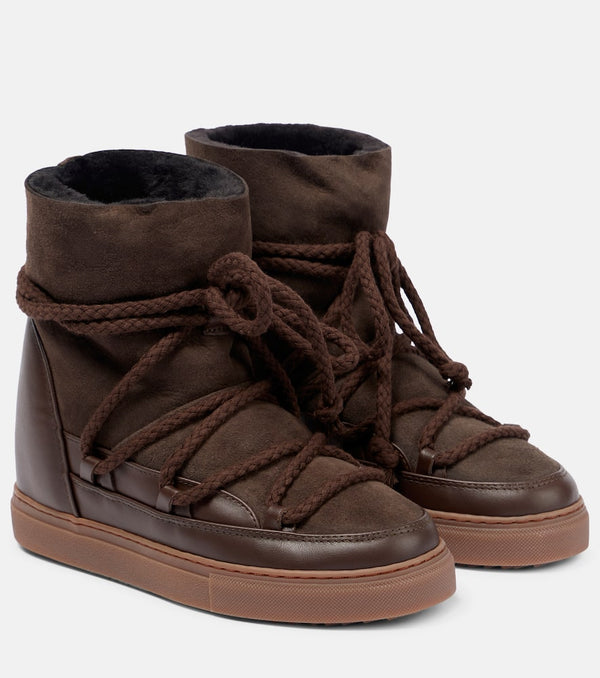 Inuikii Shearling-lined snow ankle boots