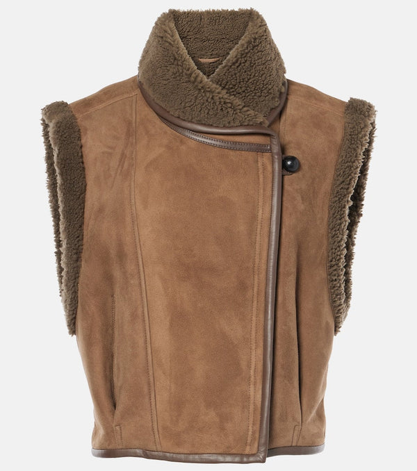 Isabel Marant Alime shearling vest