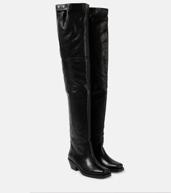 Isabel Marant Amati leather knee-high boots