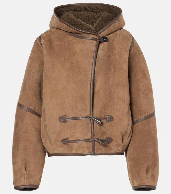 Isabel Marant Amiel shearling jacket | LYBSTORE