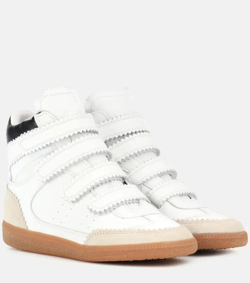 Isabel Marant Bilsy leather sneakers