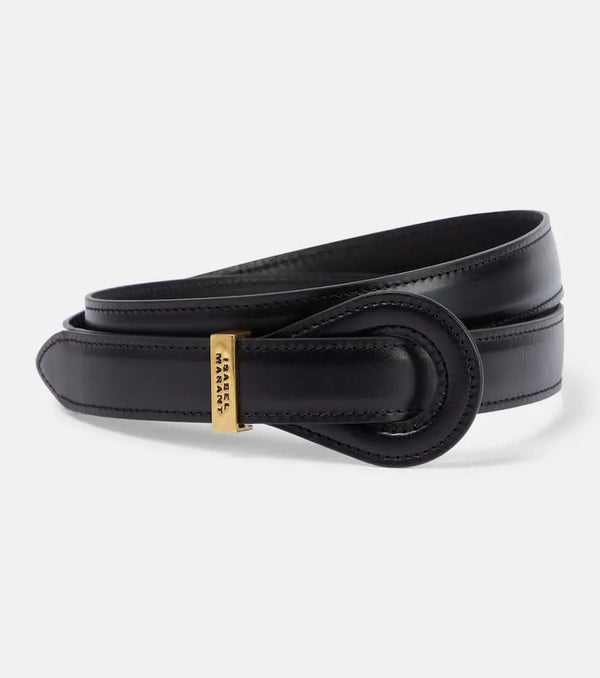 Isabel Marant Brindi leather belt | LYBSTORE