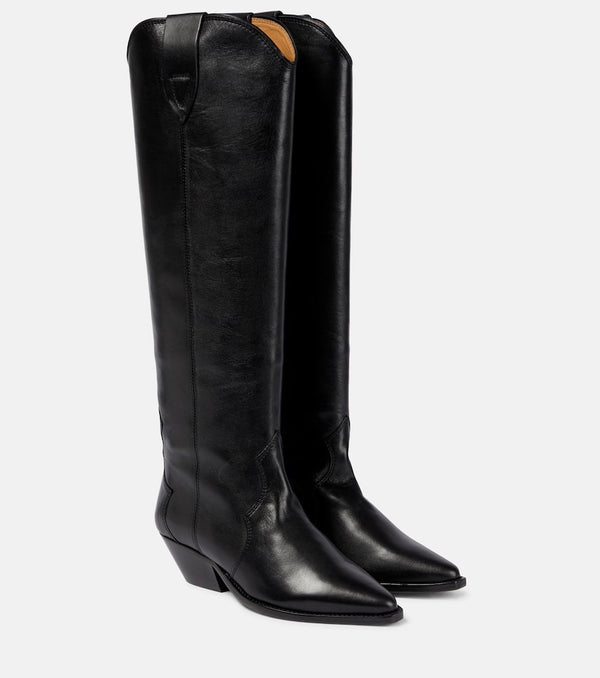 Isabel Marant Denvee leather knee-high boots