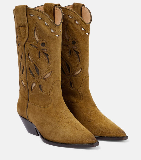 Isabel Marant Duerto suede cowboy boots