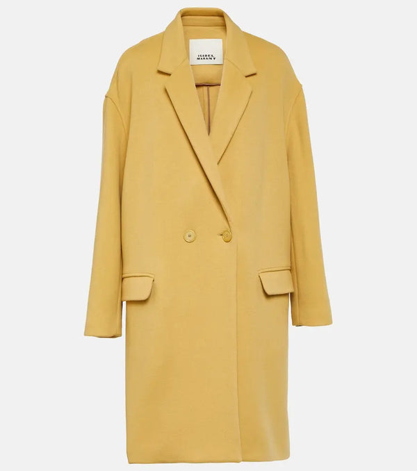 Isabel Marant Efegozi wool-blend coat | LYBSTORE