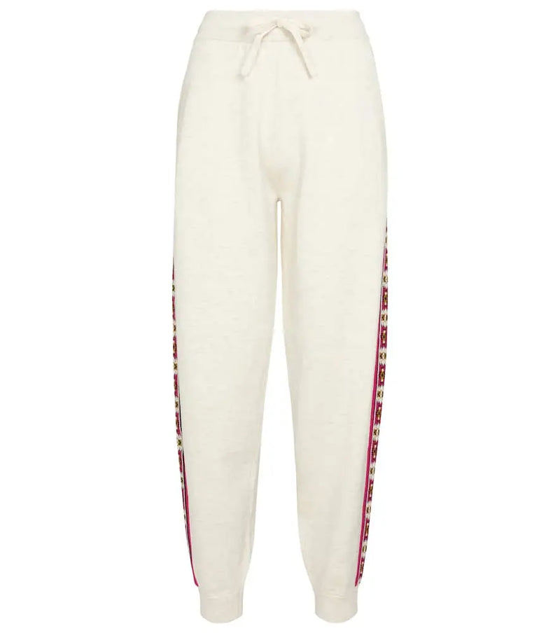 Isabel Marant Ekira jacquard sweatpants | LYBSTORE