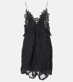 Isabel Marant Embroidered minidress | LYBSTORE