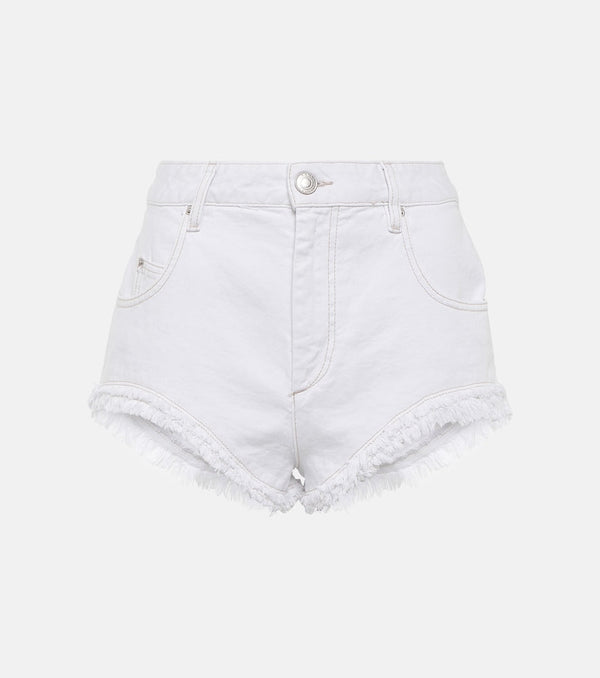 Isabel Marant Eneidao cotton and hemp shorts