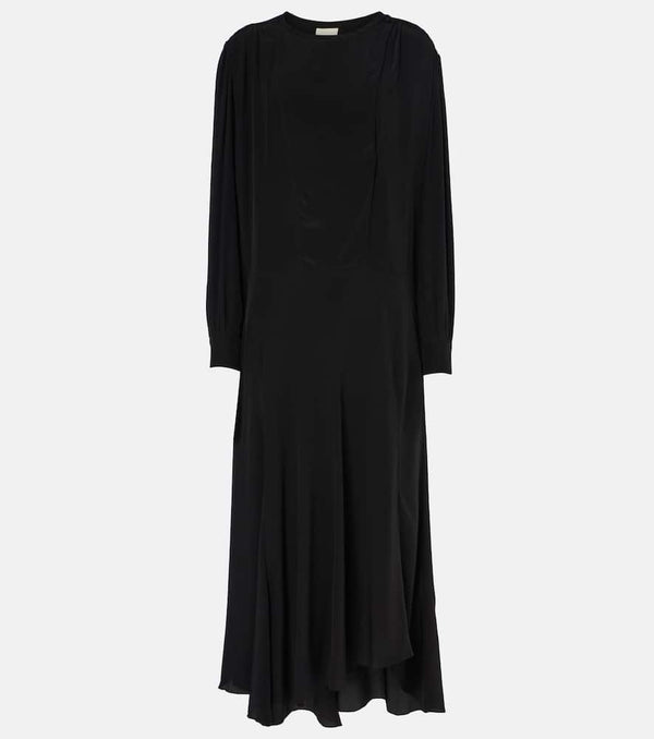 Isabel Marant Hanane ruffled silk maxi dress