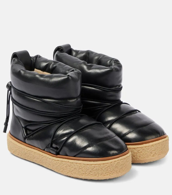 Isabel Marant Heta leather ankle boots | LYBSTORE