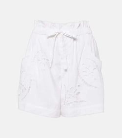 Isabel Marant Hidea broderie anglaise shorts | LYBSTORE