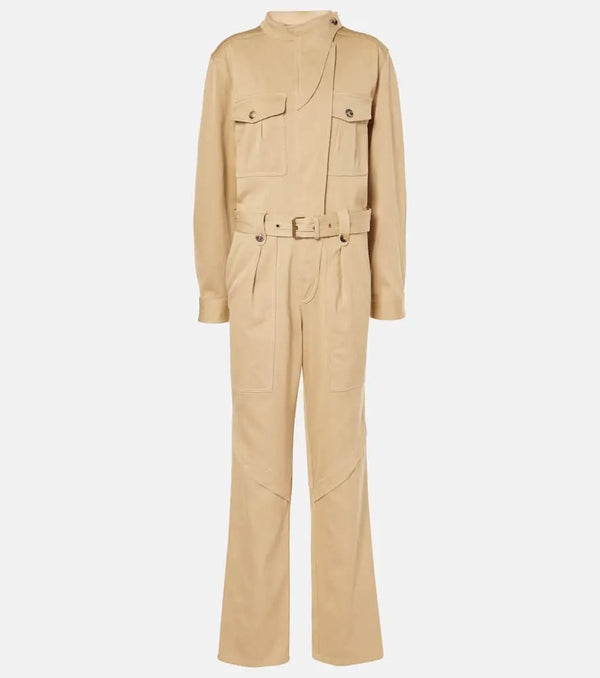 Isabel Marant Jelica cotton jumpsuit | LYBSTORE