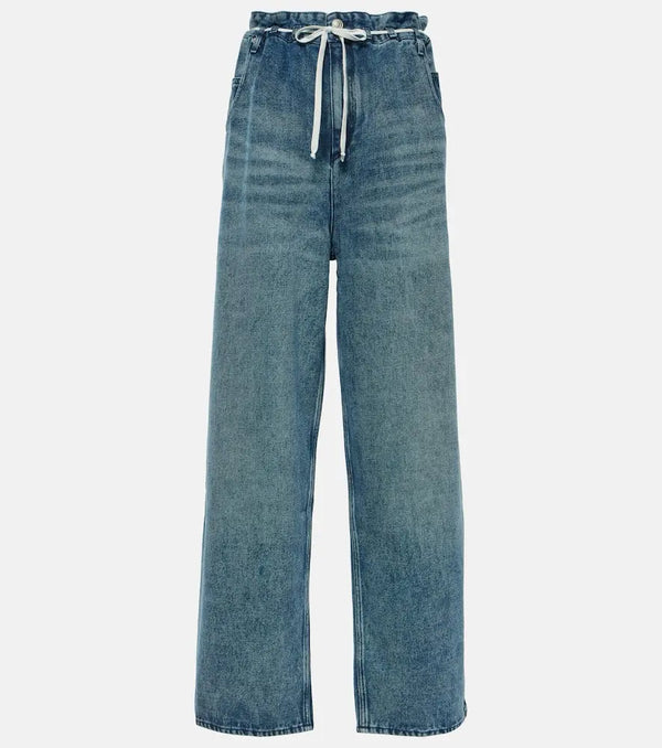 Isabel Marant Jordy wide-leg jeans | LYBSTORE