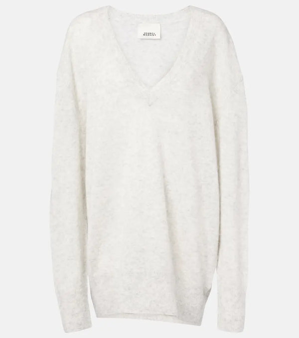 Isabel Marant Larana silk, alpaca and cashmere sweater | LYBSTORE