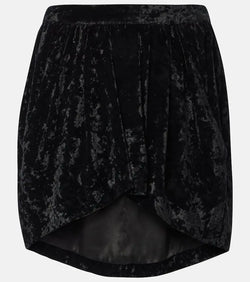 Isabel Marant Lashay velvet skirt | LYBSTORE