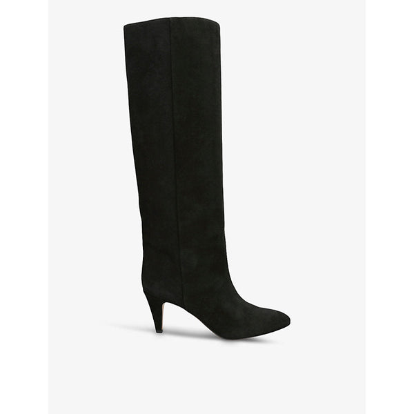 Womens Isabel Marant Laspi suede leather knee-high boots