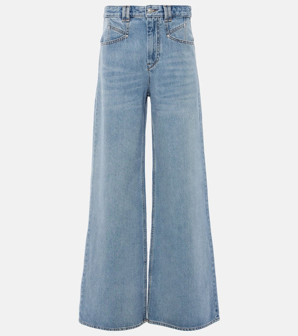 Isabel Marant Lemony wide-leg jeans