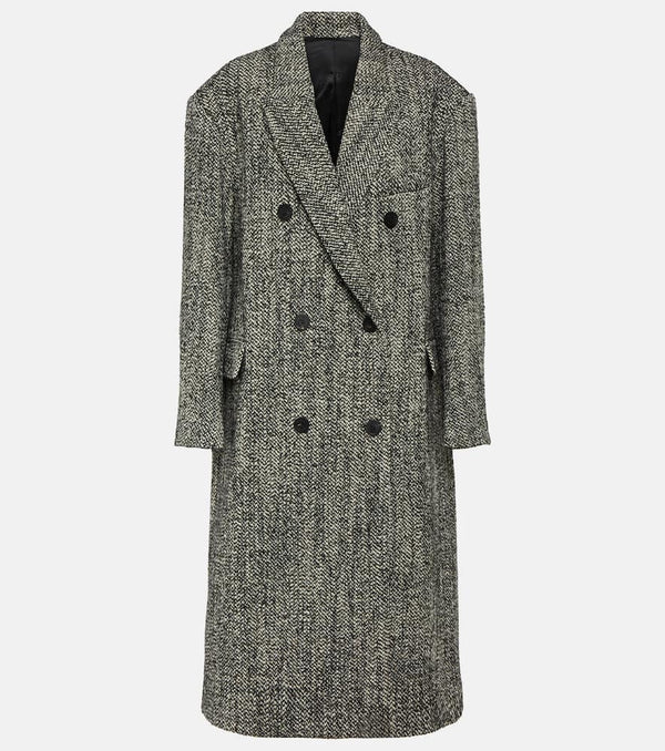 Isabel Marant Lojimiko oversized wool-blend coat | LYBSTORE