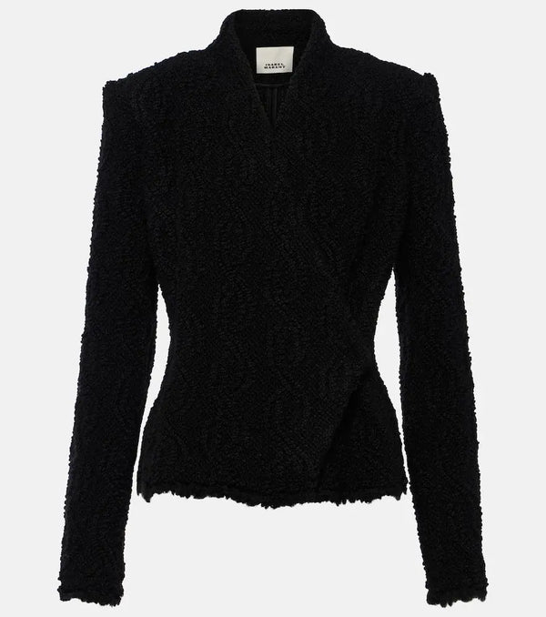 Isabel Marant Loyana wool-blend jacket | LYBSTORE