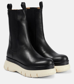 Isabel Marant Mecile leather Chelsea boots | LYBSTORE