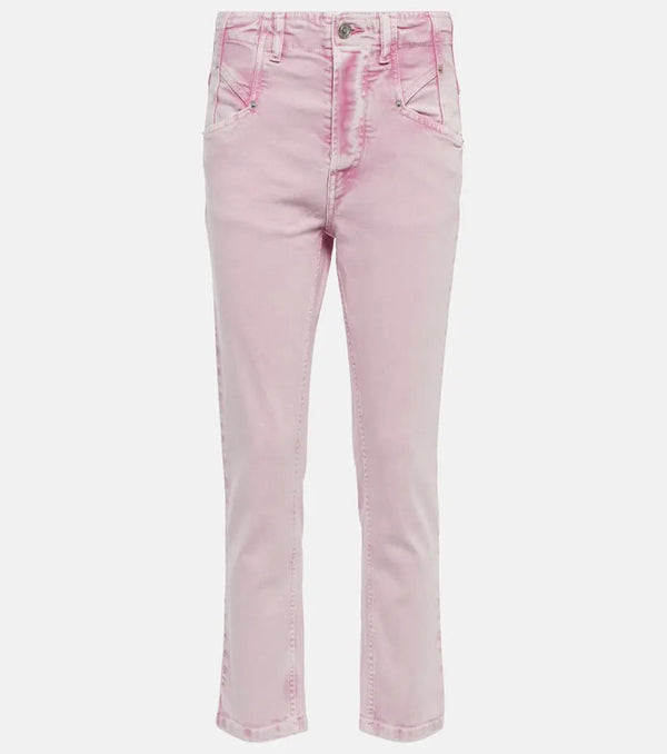 Isabel Marant Niliane high-rise slim jeans | LYBSTORE