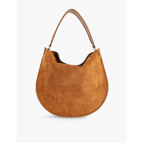 Isabel Marant Oskan Hobo leather shoulder bag | LYBSTORE