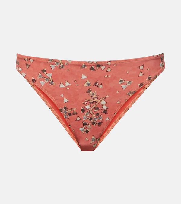 Isabel Marant Saly printed bikini bottoms | LYBSTORE