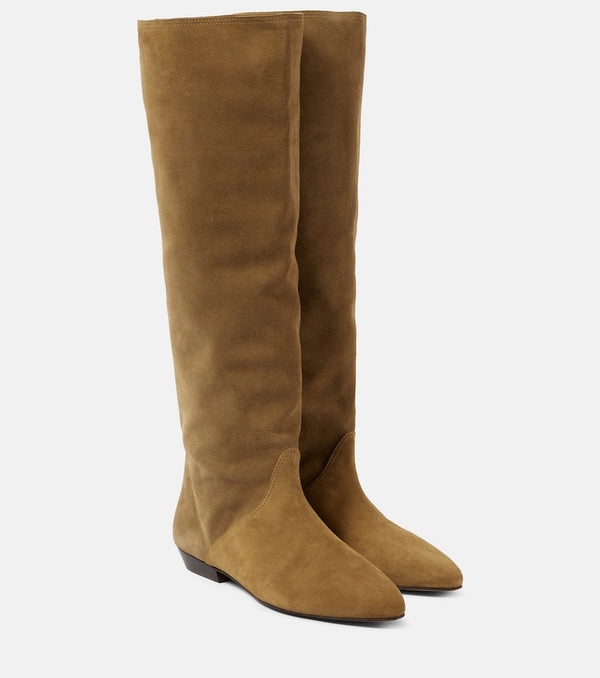 Isabel Marant Sayla suede knee-high boots