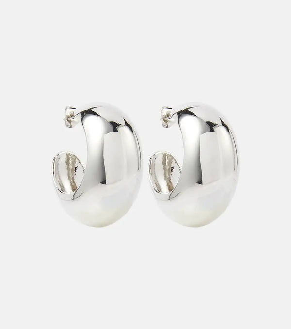 Isabel Marant Shiny Crescent hoop earrings