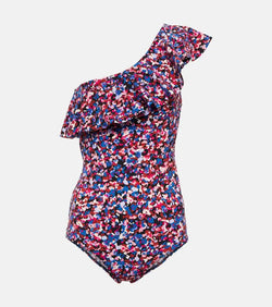 Isabel Marant Sicilya floral swimsuit