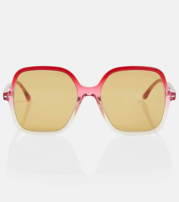 Isabel Marant Square acetate sunglasses | LYBSTORE