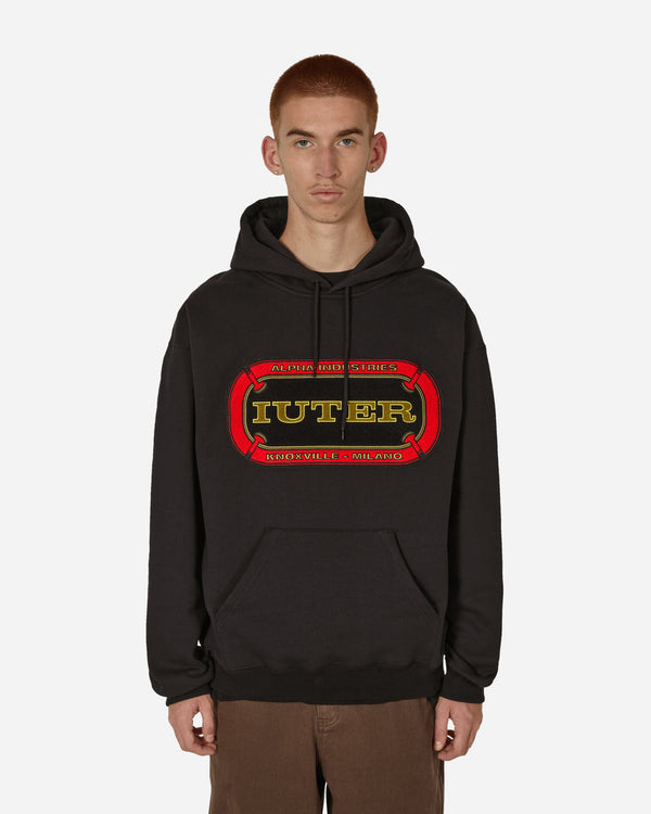 Iuter Alpha Industries Mat Hoodie Black