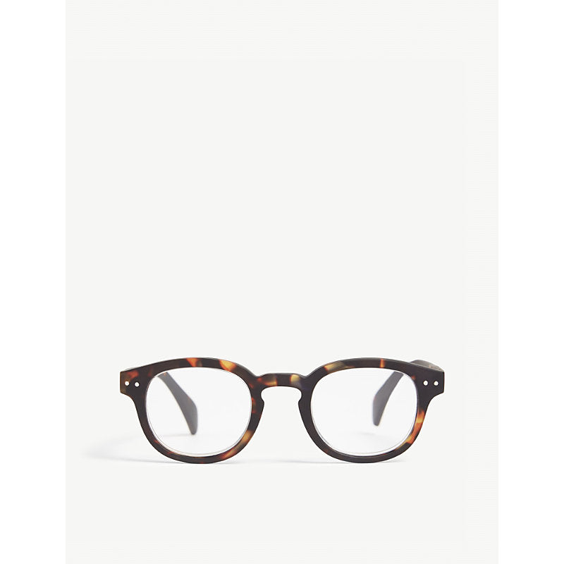 Izipizi #C Tortoiseshell round-frame reading glasses +2 | LYBSTORE