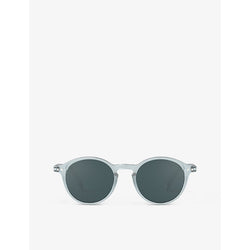 Womens Izipizi #D square-framed frozen blue sunglasses