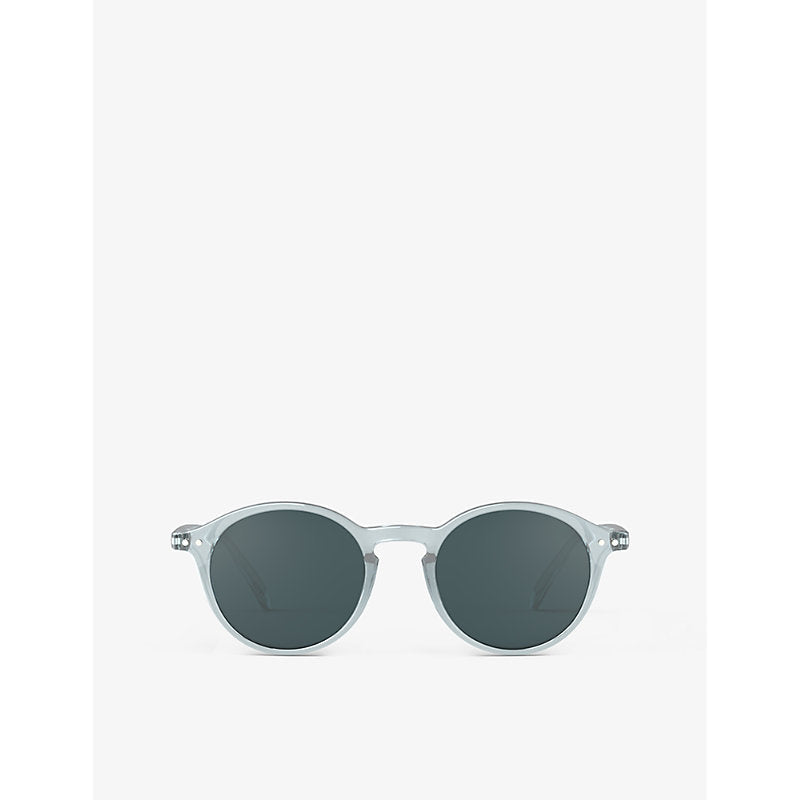 Womens Izipizi #D square-framed frozen blue sunglasses